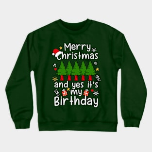 Merry Christmas Crewneck Sweatshirt